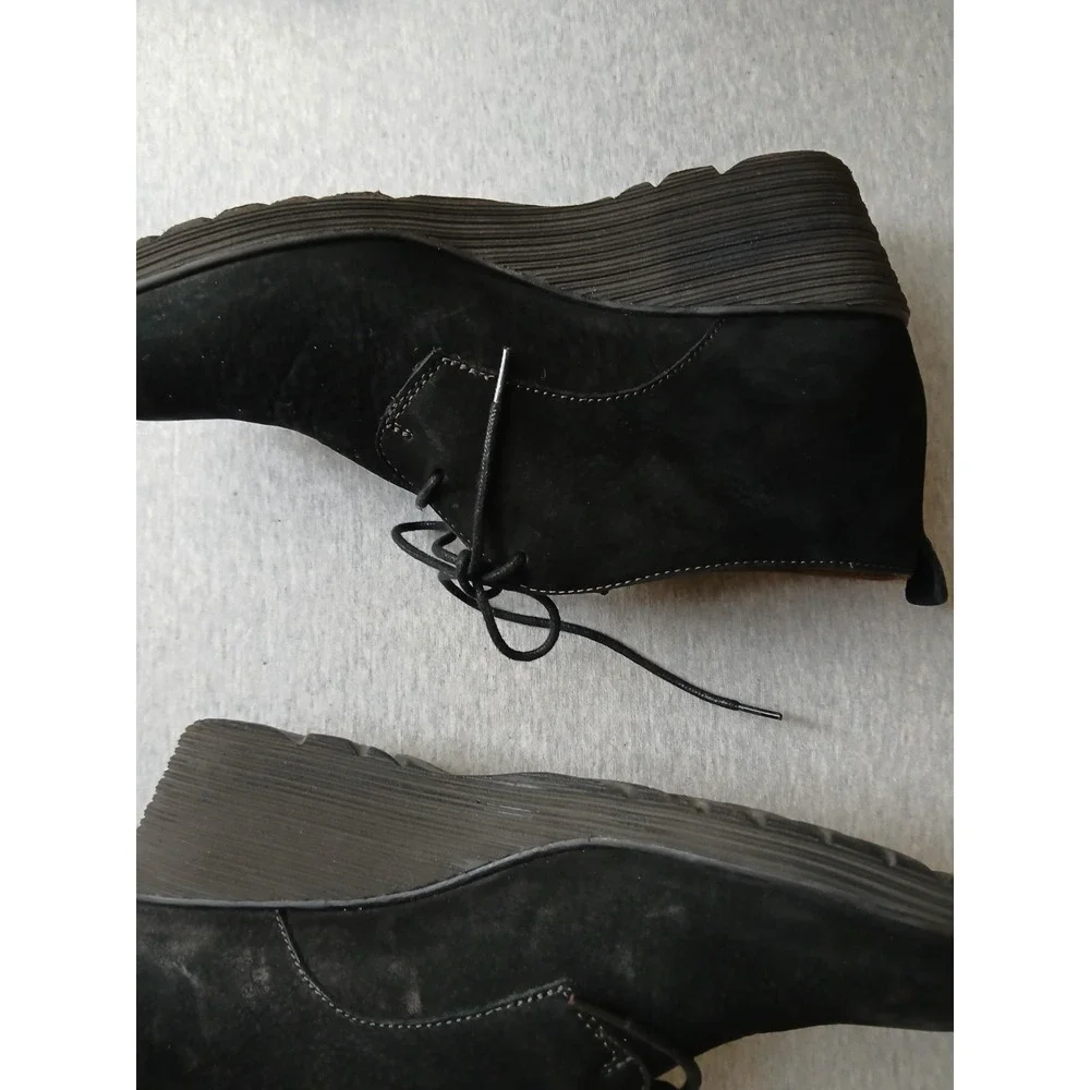 Dansko Boots 40 Cadee Oxford Lace Up Ankle Comfort Casual Leather Goth Grunge